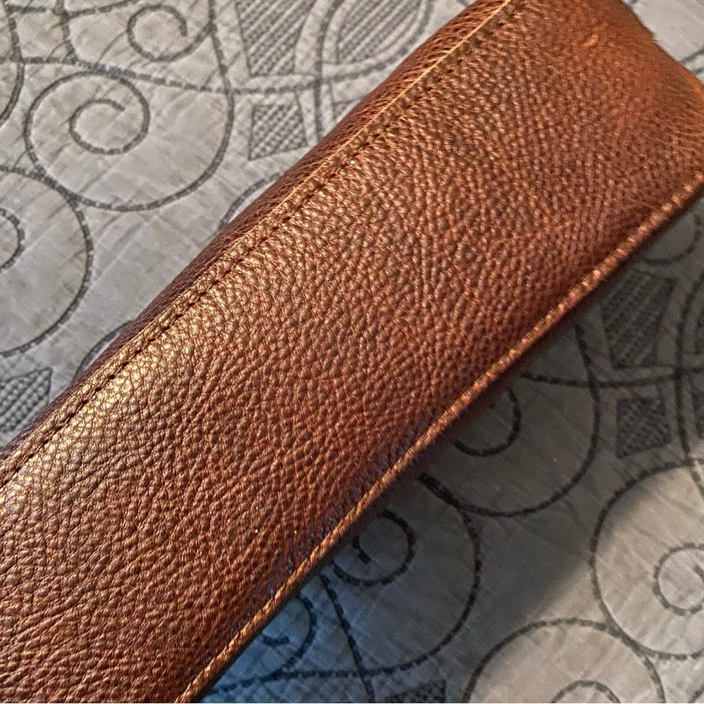 PORTLAND LEATHER Poppy Purse Large Coldbrew - Picture 8 of 10